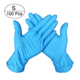 100 Piezas Guantes desechables Universal para mano izquierda y derecha